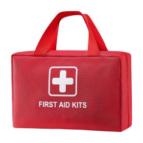VEVOR First Aid Kit, 500 Pieces, 600D Nylon Large Survival First Aid Bag, Emergency Medical Supplies, for Home, Car, Office, Travel, Camping, Tru