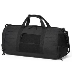 Tactical Duffle Bag, 45L Gym Bag Duffle with Molle Design and Shoe Compartment, Military Travel Bag for Men and Women, Tactical Gear Bag for Over