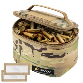 Tactical Ammo Bag with 3 Pistol Mag Slots (Color: CP)